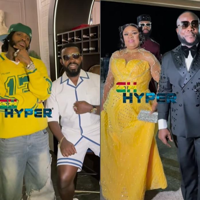 Shatta Wale’s Godfather, Richard Quaye’s Mom, Enterprise Companions and Extra Celebs Storm Payments CEO’s Occasion – Movies