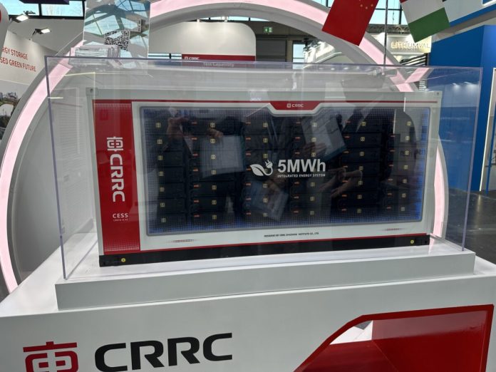 CRRC releases 5 MWh liquid-cooled vitality storage system