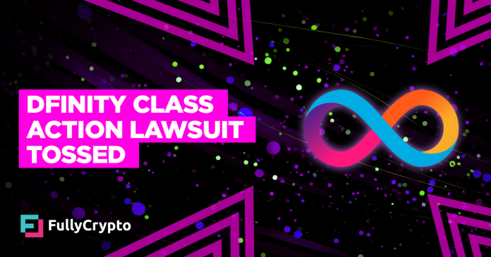 Dfinity Class Motion Lawsuit Tossed