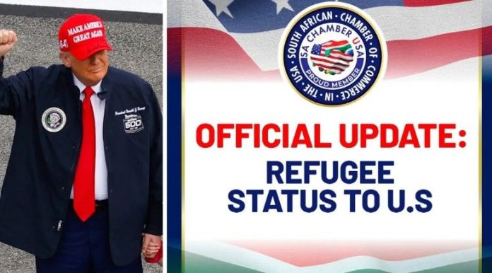 Trump to set refugee centres in Pretoria for white Afrikaners