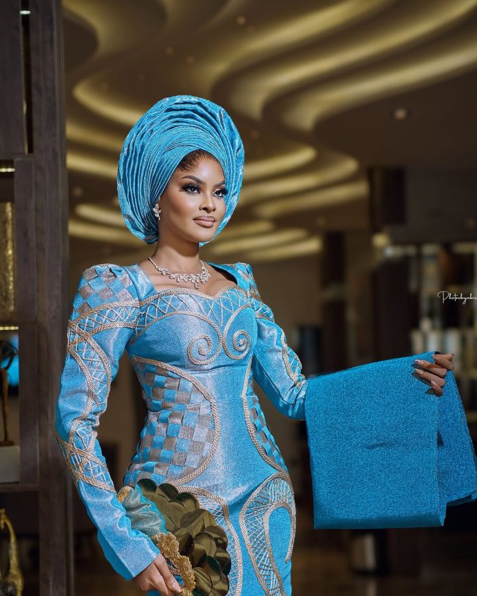 Add a Trendy Aptitude to Your Yoruba Trad Look with This Inspo