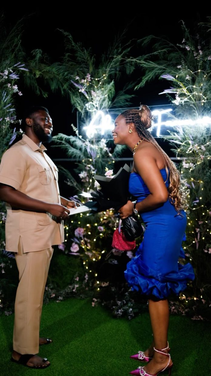 This Romantic Backyard Proposal Will Give You All of the Feels of Love