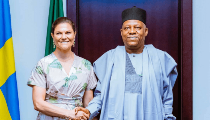 Nigeria, Sweden deepen biateral ties as Shettima receives Swedish princess