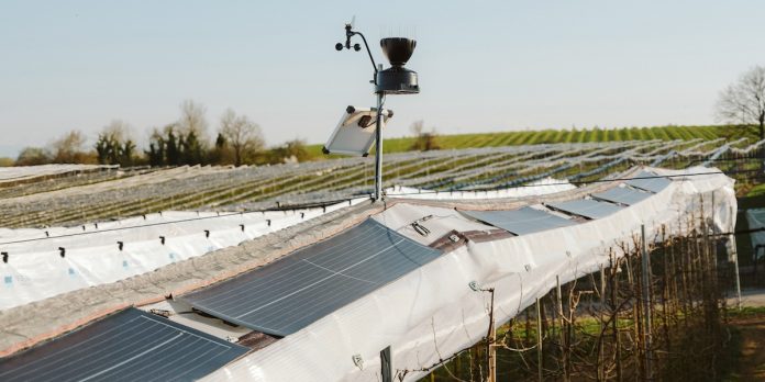 Fraunhofer ISE testing agrivoltaics on normal climate safety covers
