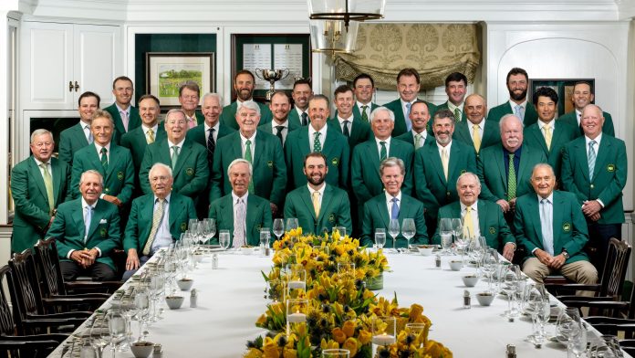 Masters releases 2025 Champions Dinner portrait at Augusta Nationwide