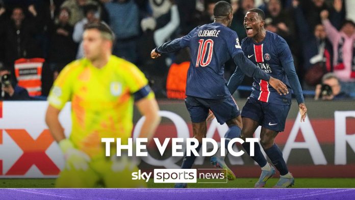 PSG ship gutting blow to Aston Villa’s Champions League hopes