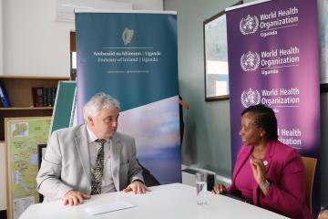 Eire helps the World Well being Group’s Ebola response efforts in Uganda