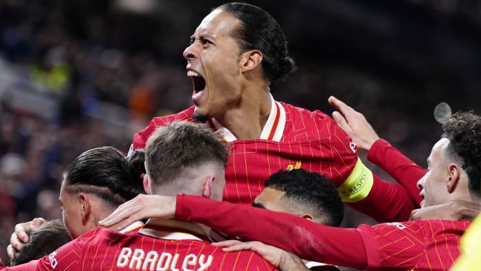Virgil van Dijk: Liverpool boss Arne Slot says captain ‘one of many few leaders left in world soccer’
