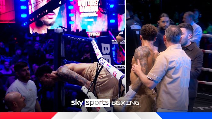 “That is CLASSLESS!” Ben Whittaker goads Liam Cameron nook after victory