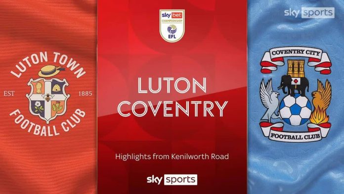 Luton 1-0 Coventry | Championship Highlights