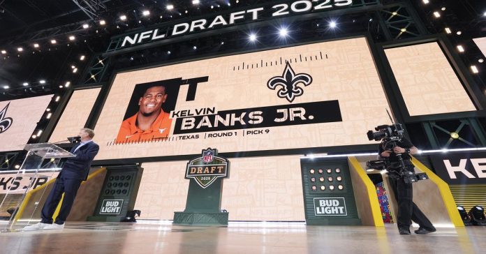Hubbard’s Saints 2025 draft grades