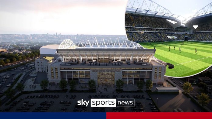Revealed: First photos of 53,000-seater Elland Street redevelopment