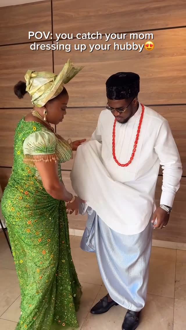 This Healthful Second Between Femi Atere and His Mom-in-law Will Make You Smile!