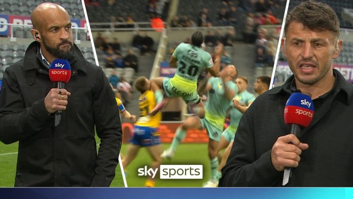 Jon Wilkin and Jamie Jones-Buchanan analyse St Helens’ Lewis Murphy sin-bin