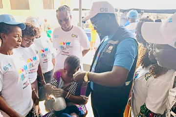 Ondo State, WHO, companions and caregivers unite to advertise vaccination throughout African Vaccination Week.