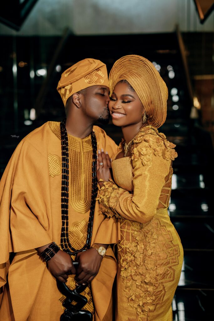 Rafiat & Tahji’s Yoruba Trad Was a Burst of Tradition and a Entire Lot of Love