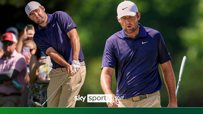 PGA Championship: Scottie Scheffler struggles on entrance 9 as chasing pack shut in!