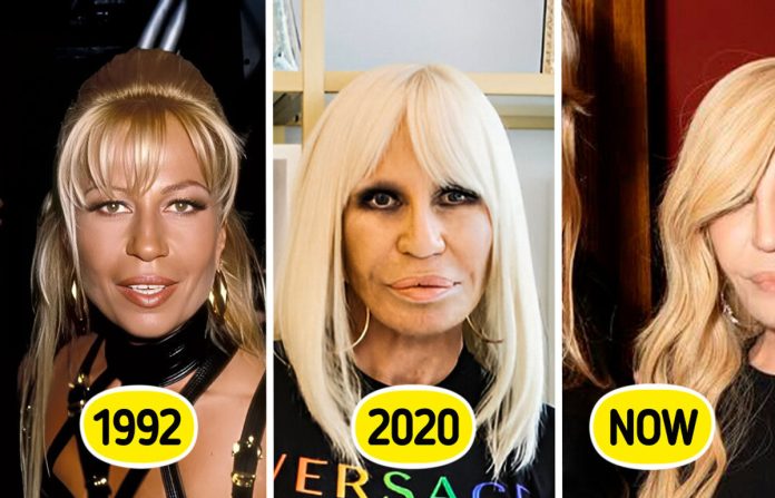 “Perpetually Younger”, Donatella Versace’s Drastic Transformation Leaves Followers Surprised