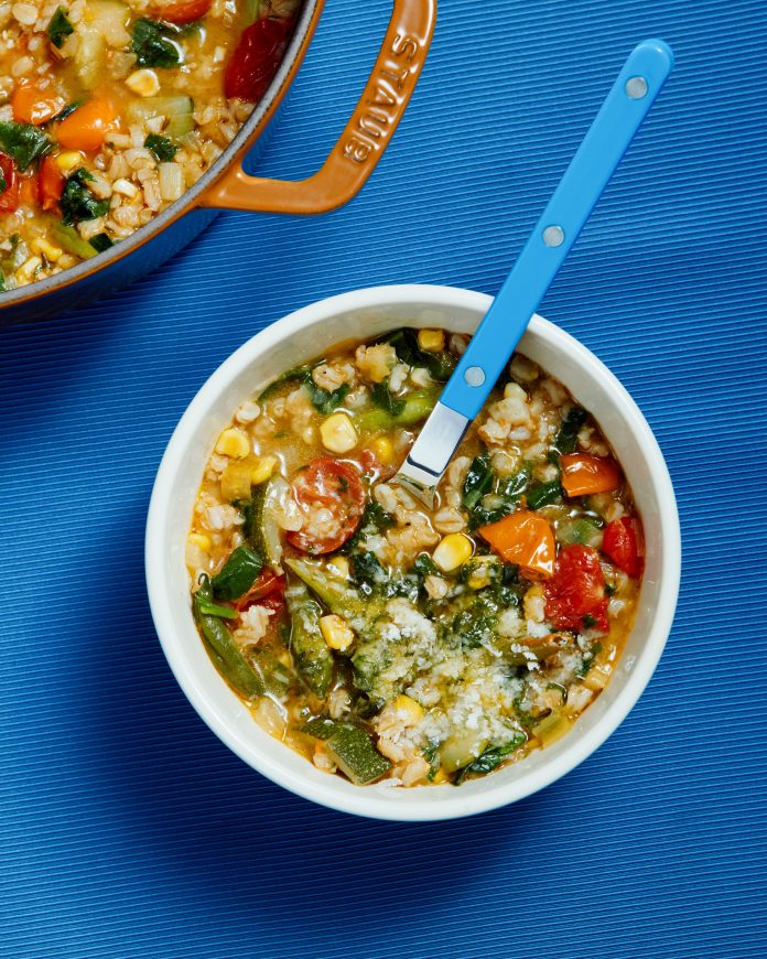 Summer season Vegetable Soup With Pistou