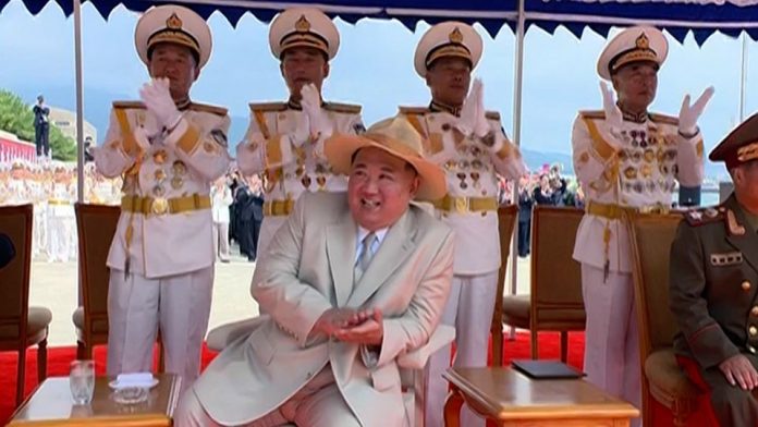 North Korea refloats destroyer that capsized throughout launch, shocking naval analysts