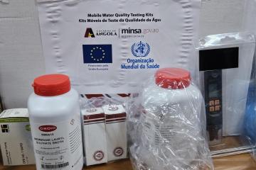 WHO Donates Cellular Water Testing Kits to Increase Angola’s Water Security Monitoring