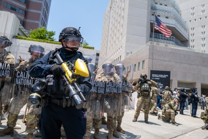 Los Angeles Guard Deployment Raises Specter Of Kent State