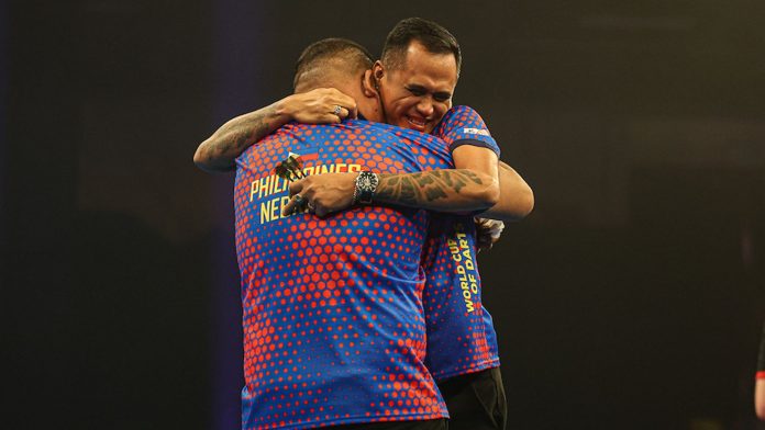 World Cup of Darts: Philippines shock Belgium as England pair Luke Littler and Luke Humphries draw Germany