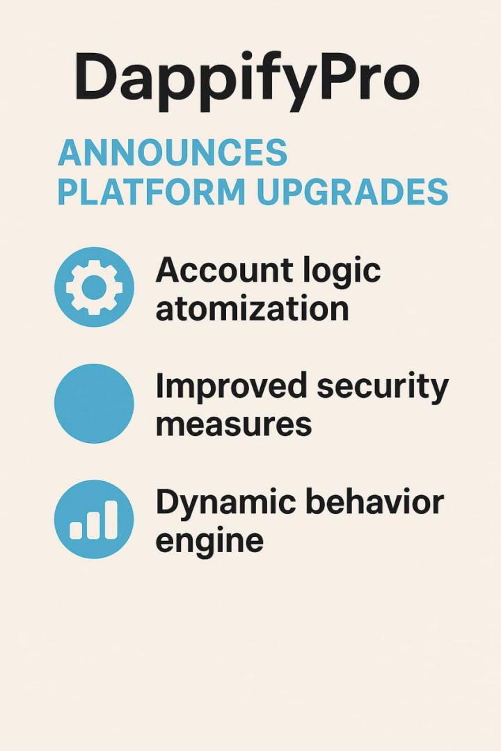 dappifypro-announces-a-comprehensive-upgrade-plan-for-core-modules-to-promote-the-innovati685074472d5ce.jpg DappifyPro Announces a Comprehensive Upgrade Plan for Core Modules to Promote the Innovation of Account Logic Atomization Trading Structure