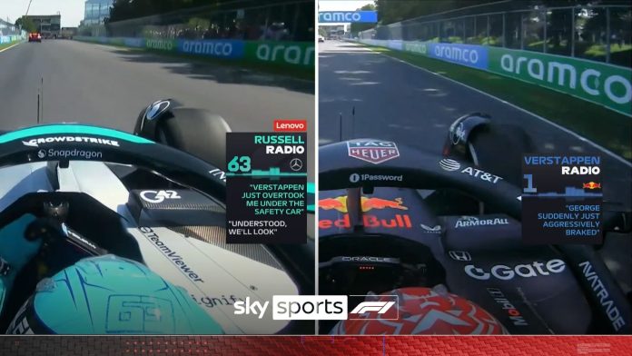 Canada Grand Prix: Did Max Verstappen overtake George Russell under safety car?