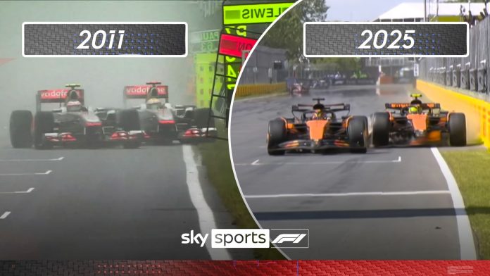McLaren: Did Lando Norris-Oscar Piastri replicate Jenson Button-Lewis Hamilton crash from 2011?!