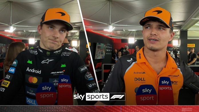 Norris apologises to Piastri for ‘silly’ crash | McLaren drivers discuss THAT moment