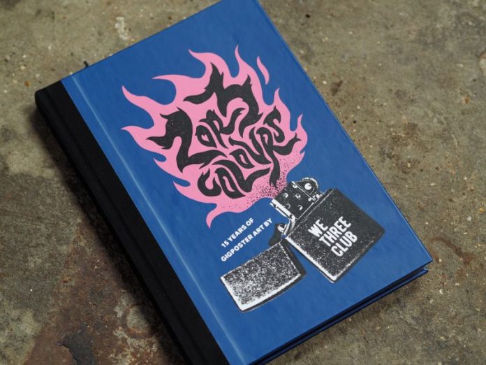 Between the covers of We Three Club’s beautiful gig poster book