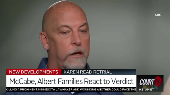 Albert, McCabe Families React to Karen Read Verdict
