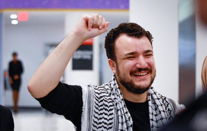 Mahmoud Khalil Returns Home After Judge Orders Release From ICE Custody in Louisiana