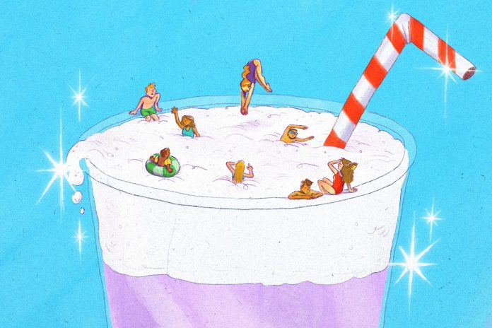 Gen Z–ers Are Putting a Special Touch on Everything They Drink This Summer, and I’m Sorry to Say It’s Refreshing as Hell