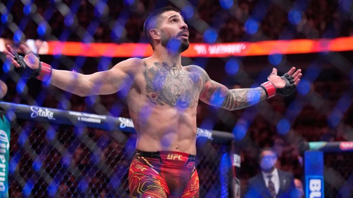 UFC 317: Ilia Topuria calls out Paddy Pimblett after knockout victory over Charles Oliveira to claim UFC lightweight title