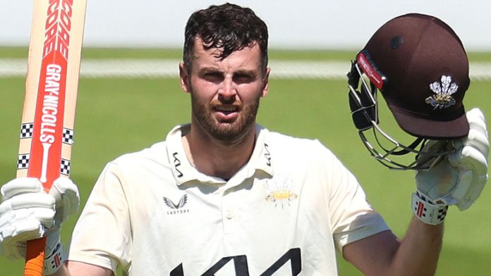 County Championship: Dom Sibley hits triple ton as Surrey rack up county record 820-9 against Durham
