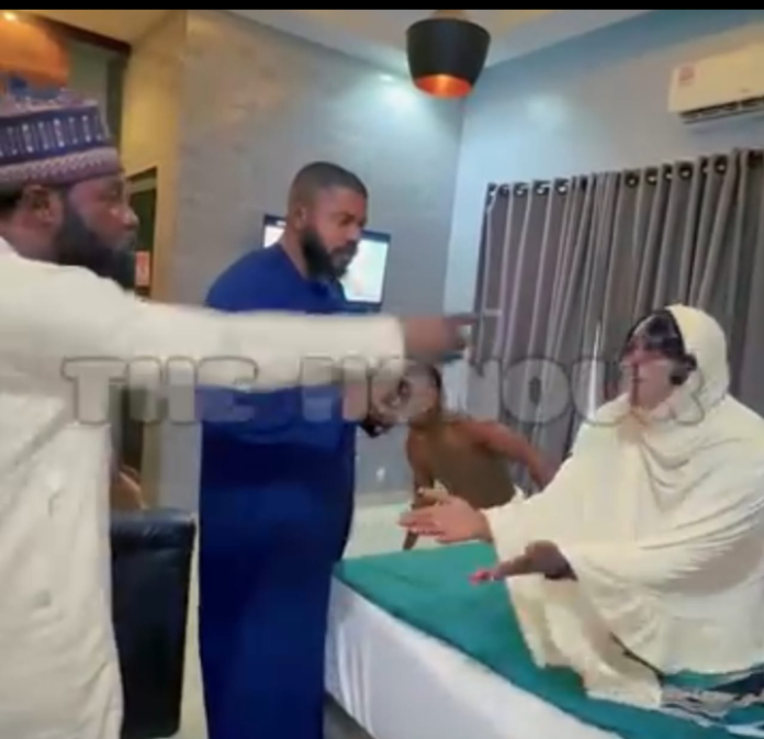PRNigeria Fact-Check Debunks Viral Hotel Room Video of “Cheating Wife and Driver” as Scripted Skit