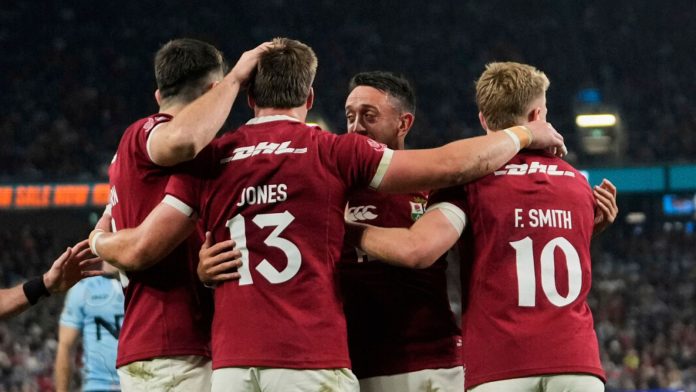 Lions toil to third victory on Australia tour against Waratahs