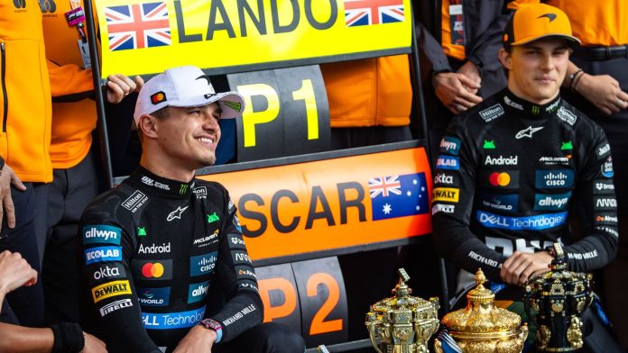 British GP: Martin Brundle on Lando Norris’ win, Oscar Piastri’s penalty and first sign of angry side amid Silverstone rain drama