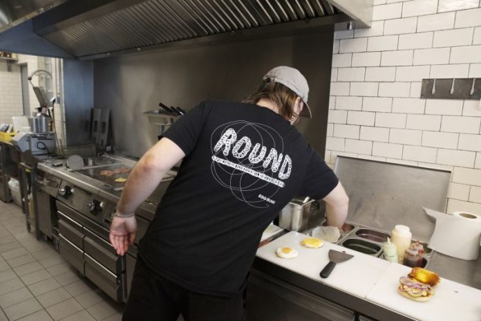 Round gets a rebellious rebrand, blending eggs, skateboards and graffiti with Parisian flair