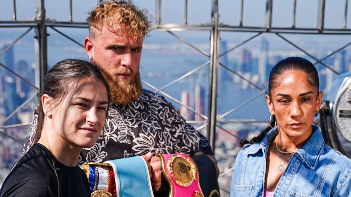 Katie Taylor and Amanda Serrano weigh in for final chapter of their rivalry at Madison Square Garden