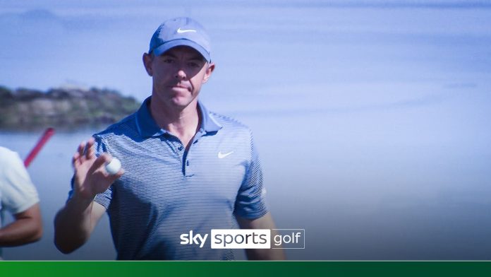 Scottish Open: Rory McIlroy with five birdies in seven holes to share lead on day two