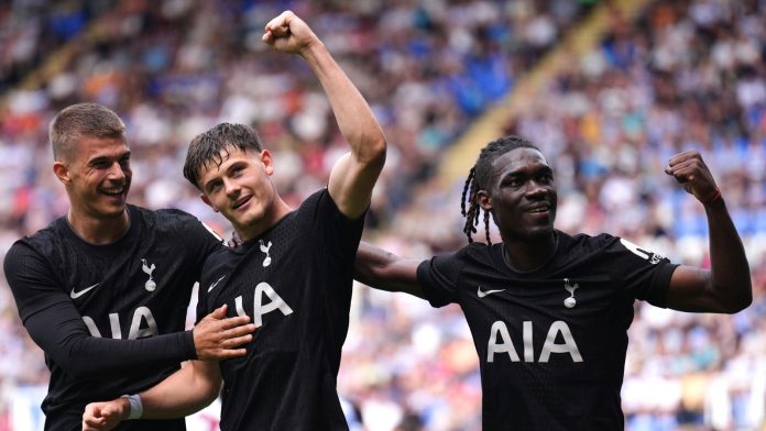 Reading 0-2 Tottenham: Thomas Frank era begins with a win as Will Lankshear and Luka Vuskovic score