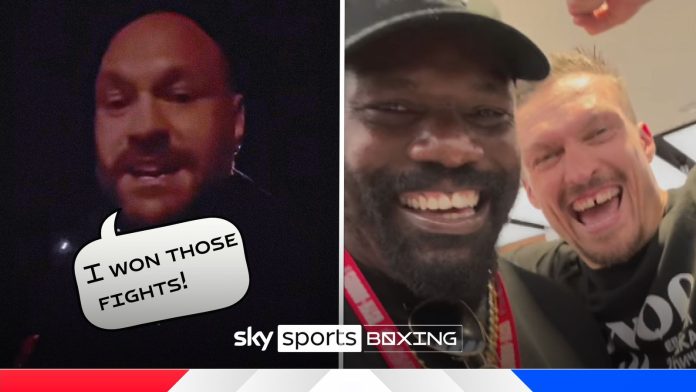 Tyson Fury and Derek Chisora react to Oleksandr Usyk vs Daniel Dubois 2 | ‘Stop beating us up!’