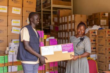 WHO hands over supplies to Al Sabbah Children Hospital, South Sudan’s only children hospital