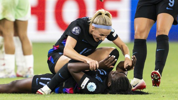 England Women find comfort in the chaos to book Euro 2025 final