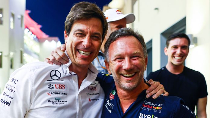 Christian Horner: Mercedes boss Toto Wolff denies influencing Red Bull decision to sack rival team principal