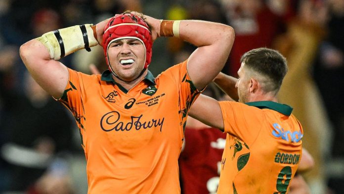 Joe Schmidt laments late TMO call as Australia left ‘forlorn’ by last-gasp British and Irish Lions winner