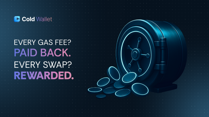 The Crypto Wallet With Zero Gas Fee – Cold Wallet’s Token Rated as the Top Crypto to Invest in With 4900% ROI